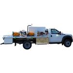 Custom Flat Bed F450/550
One-Tank look with Poly-Weld, Dual Hose Reels, & Tool-Boxes